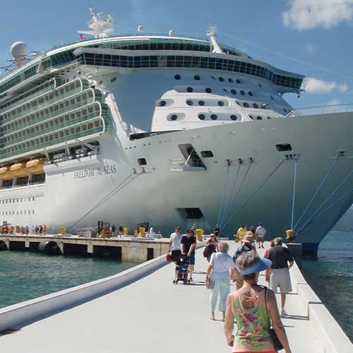 Capri boat tour for cruise passengers